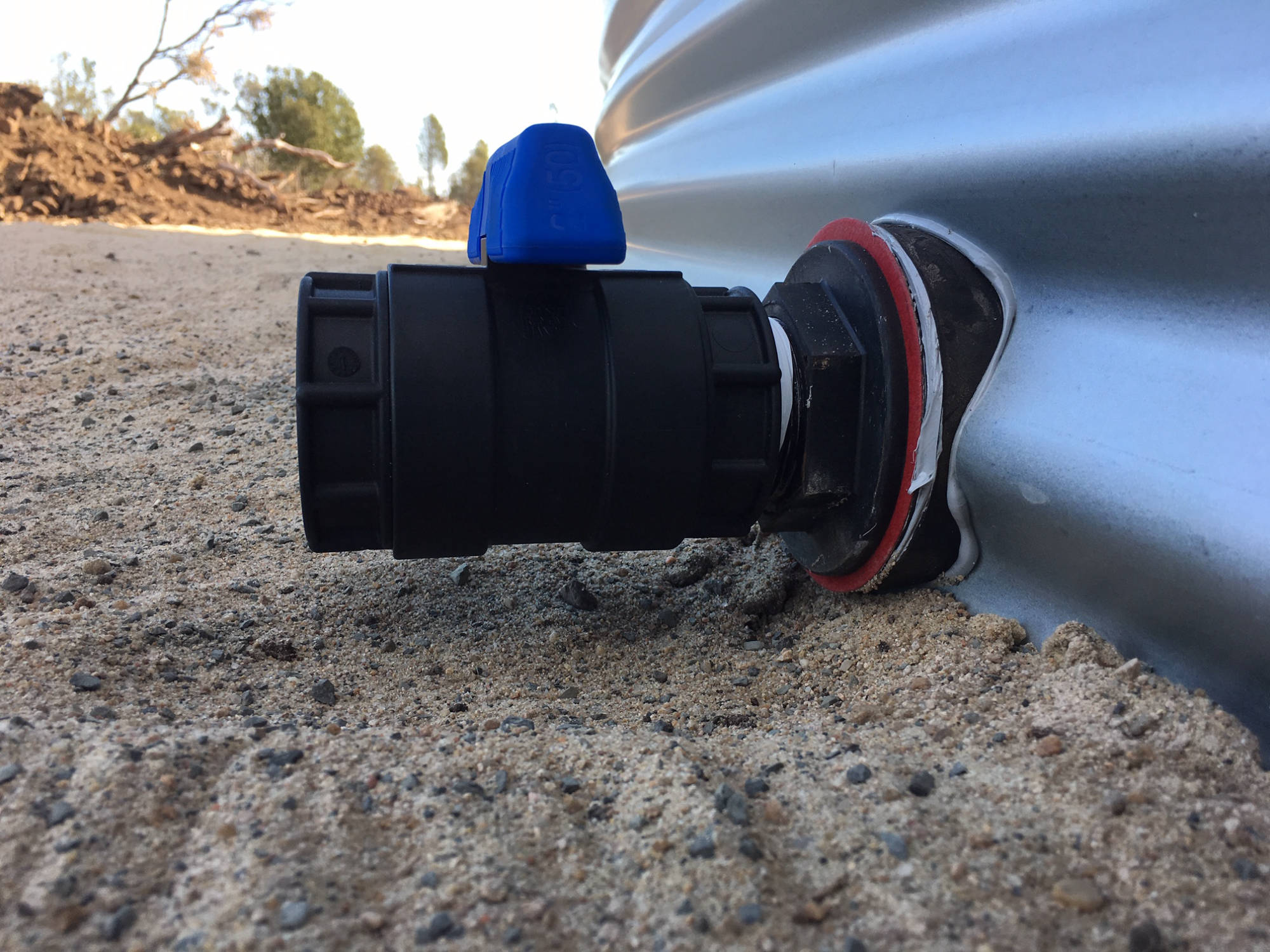 50mm Tank outlet