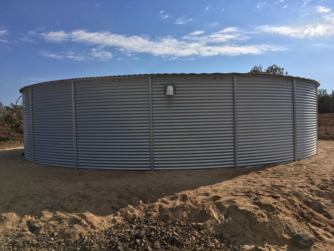 Corrugated Steel Water Tank
